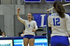 Volleyball vs Emerson  Wheaton College Women's Volleyball vs Emerson College. - Photo by Keith Nordstrom : Wheaton, Volleyball, VB2019